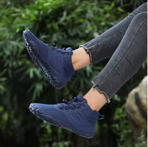 Botas de Neve à Prova d'Água Forradas com Fleece