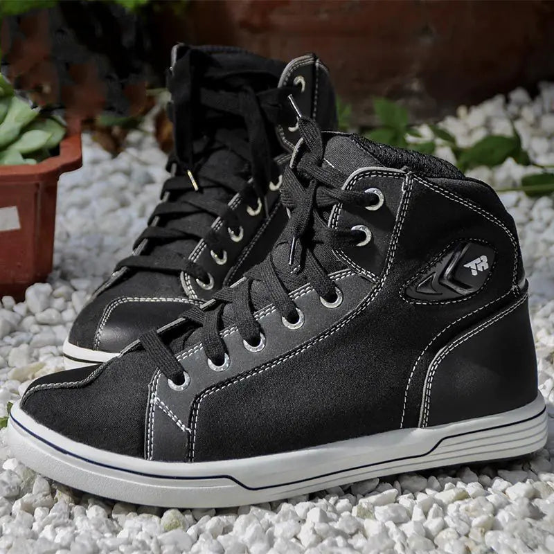 Botas Curtas Casuais de Verão para Motociclismo Masculinas