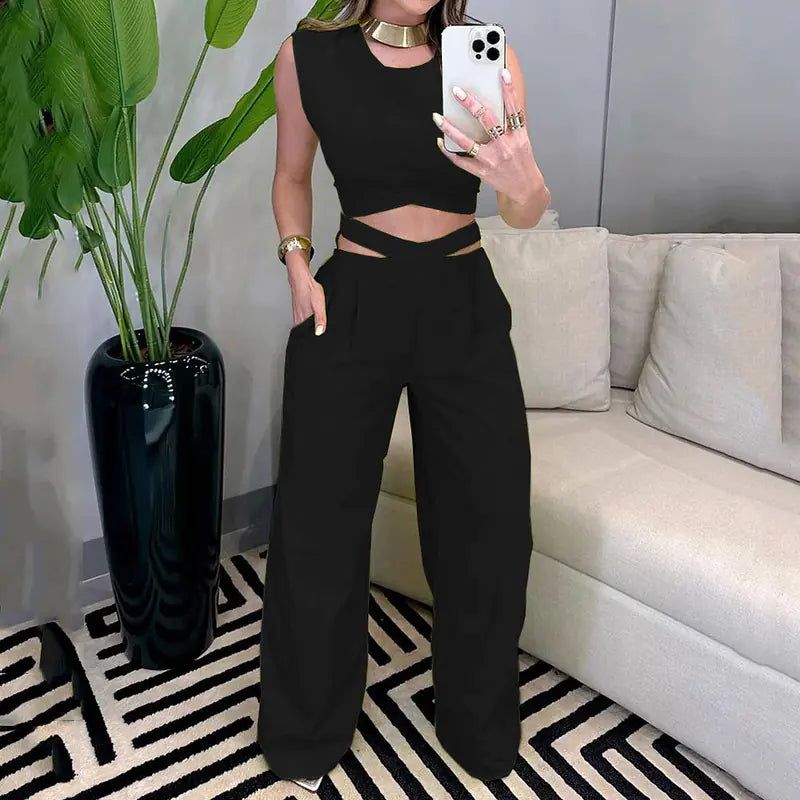 2023 Summer Women's Casual Two-Piece Set (Fashion)