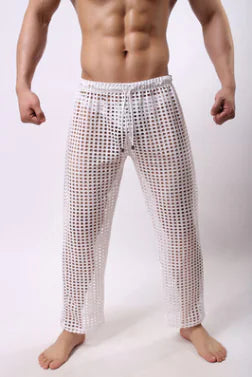 2020 Fashion Men's Sexy Mesh Long Pants (Casual Style)