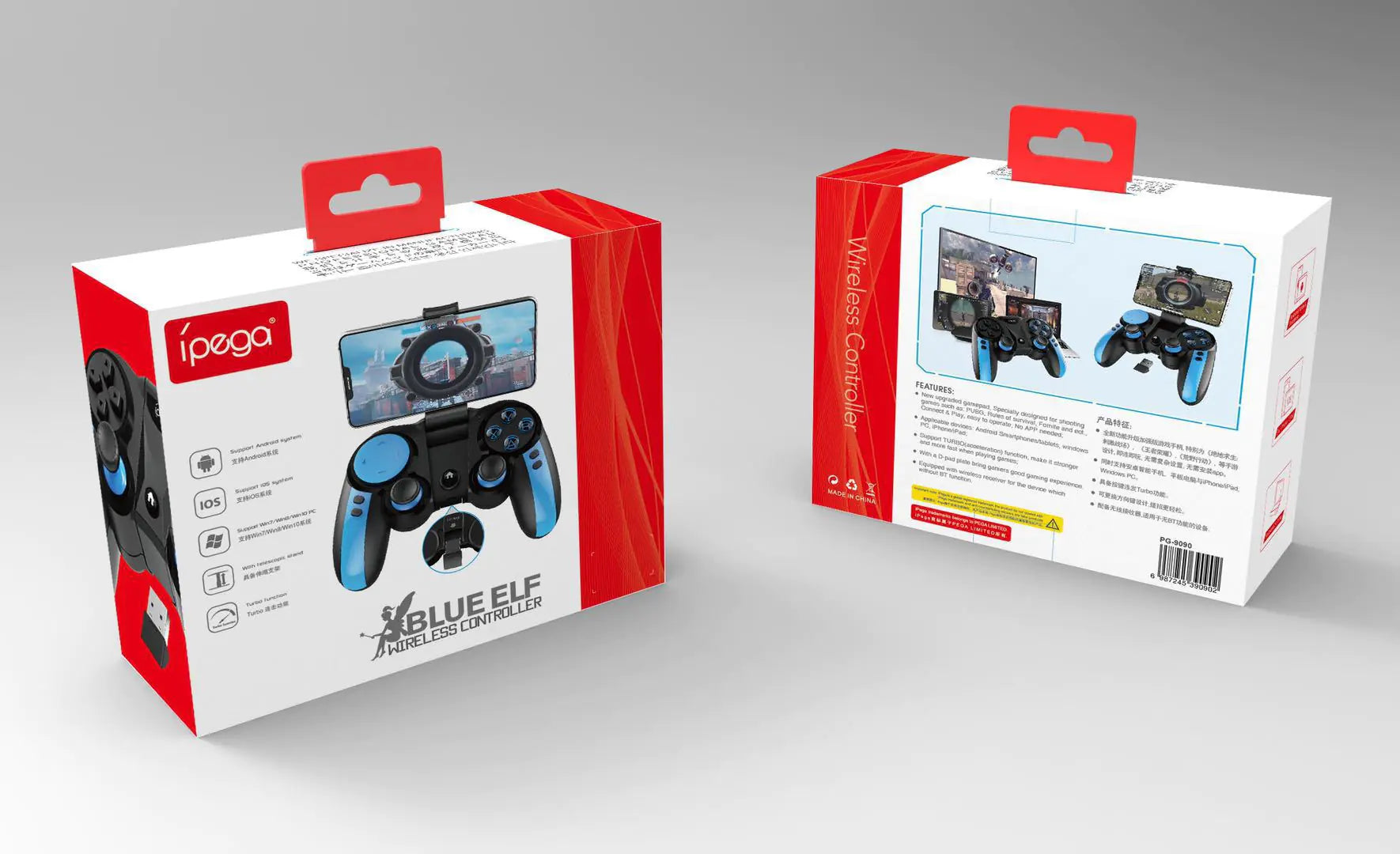 Wireless Bluetooth Game Controller PG-9090