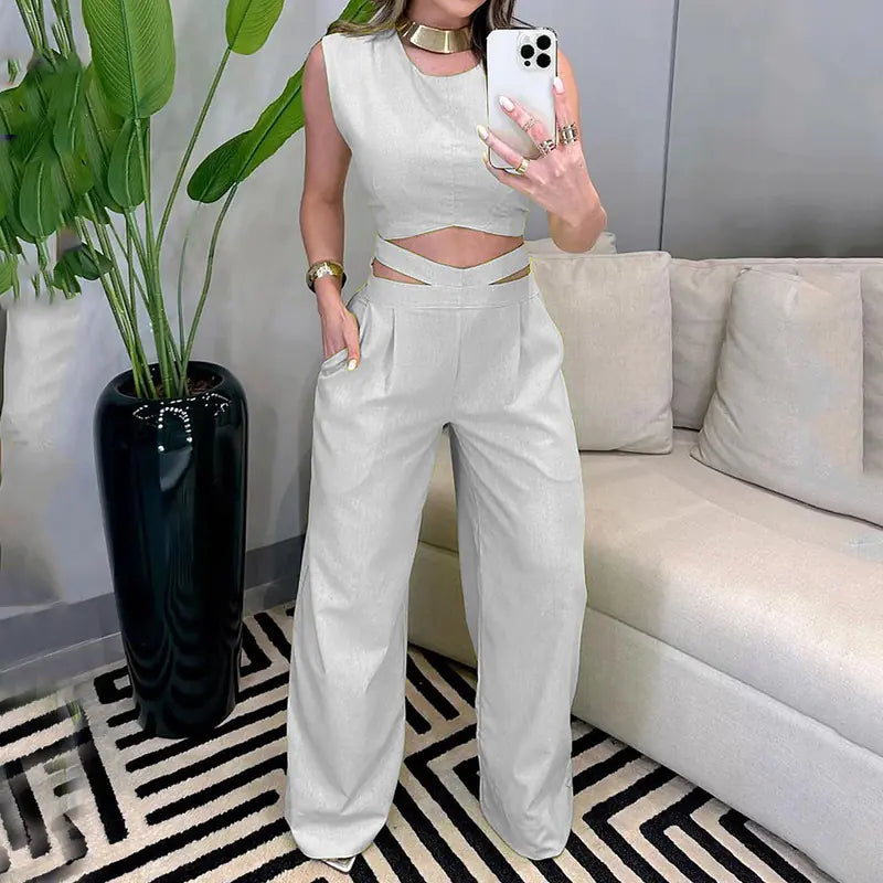 2023 Summer Women's Casual Two-Piece Set (Fashion)