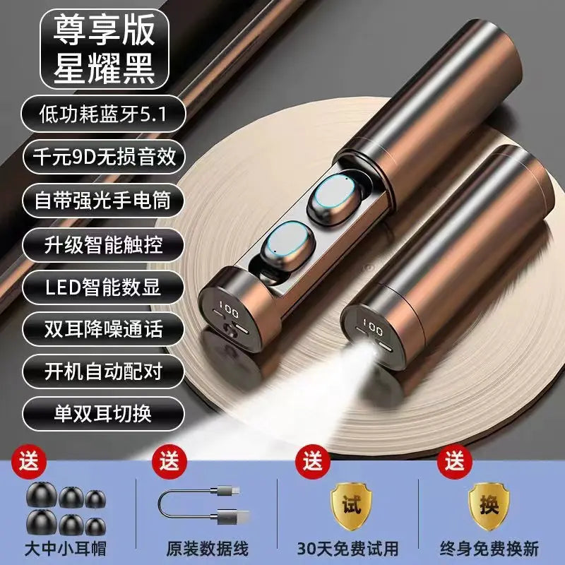 F9-5C TWS Bluetooth Gaming Earbuds with Display