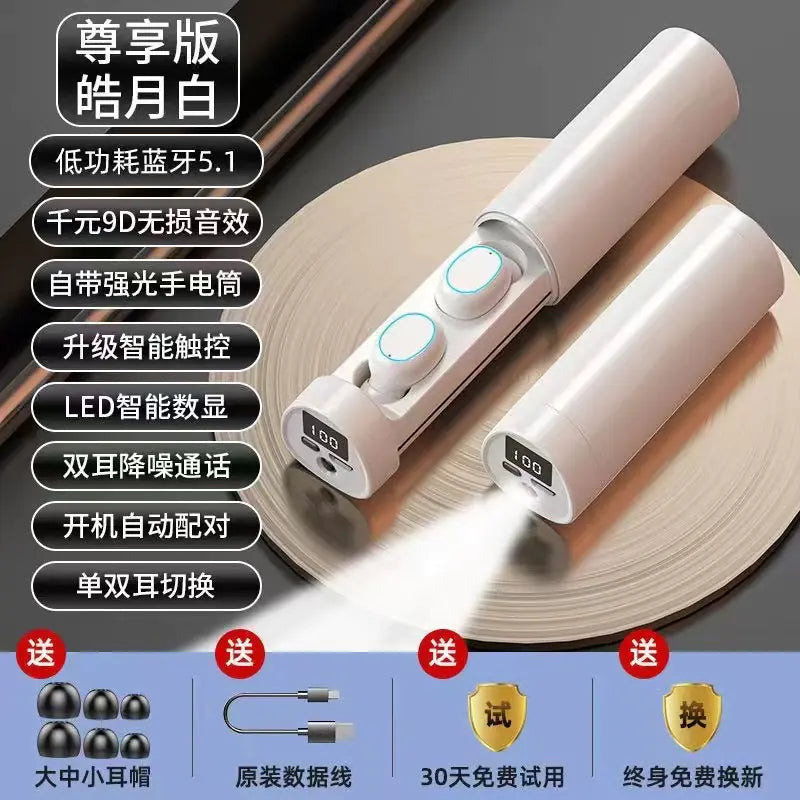 F9-5C TWS Bluetooth Gaming Earbuds with Display