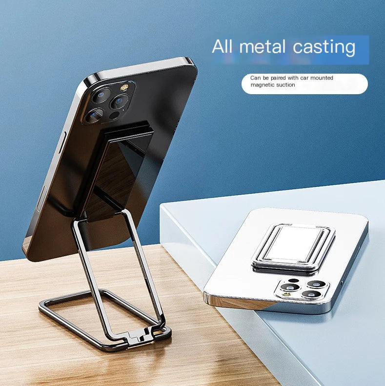 360-Degree Rotating Magnetic Phone Stand for Desktop